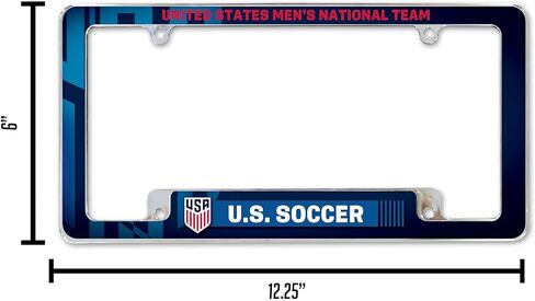 Rico Industries US Soccer All Over Chrome Frame in Saudi Arabia