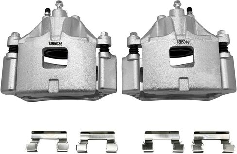 18B5034 18B5035 Pair Front Brake Calipers w/Bracket For Buick Lacrosse 2005-2009, For Buick Terraza 2005-2007, For Chevrolet Uplander 2005-2008 for Pontiac Montana for Saturn Relay in Saudi Arabia
