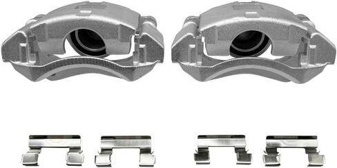 18B5034 18B5035 Pair Front Brake Calipers w/Bracket For Buick Lacrosse 2005-2009, For Buick Terraza 2005-2007, For Chevrolet Uplander 2005-2008 for Pontiac Montana for Saturn Relay in Saudi Arabia