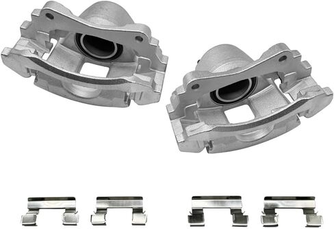 18B5034 18B5035 Pair Front Brake Calipers w/Bracket For Buick Lacrosse 2005-2009, For Buick Terraza 2005-2007, For Chevrolet Uplander 2005-2008 for Pontiac Montana for Saturn Relay in Saudi Arabia