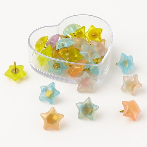 Koqye 30pcs Colorful Cat Push Pins - Decorative Luminous Thumb Tacks for Bulletin Board, Corkboard, Photo/Feature Wall, Office & Home Decor (Colorful - Cat's Claw) in Saudi Arabia