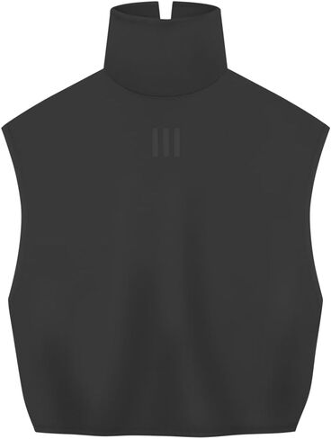 adidas Womens Fear of God Suede Muscle Mock Neck Athletic Tank Casual - Black in Saudi Arabia