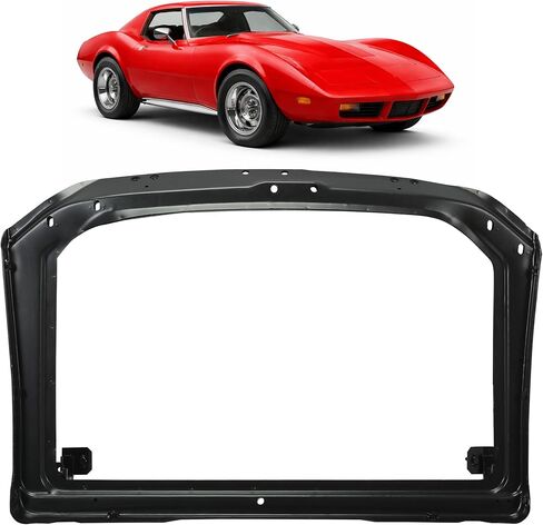 HECASA Radiator Core Mount Support Cooling Assembly Compatible with 1973-Early 1976 Chevrolet Corvette C3 bracket in Saudi Arabia