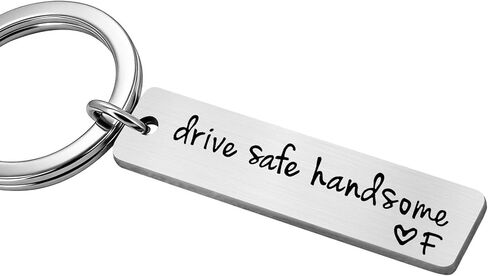 سلسلة مفاتيح آمنة وسيم للقيادة مع هدية تذكير بالحب الأولية والشخصية لصديقك أو زوجك، سلسلة مفاتيح EDC in Kuwait