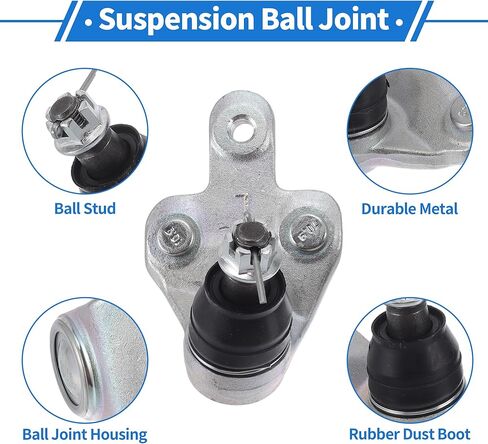 2 Pcs Front Lower Ball Joints for Toyota Sienna 2011-2020 Suspension Ball Joint Kit No.4334049015/4333009800 in Saudi Arabia