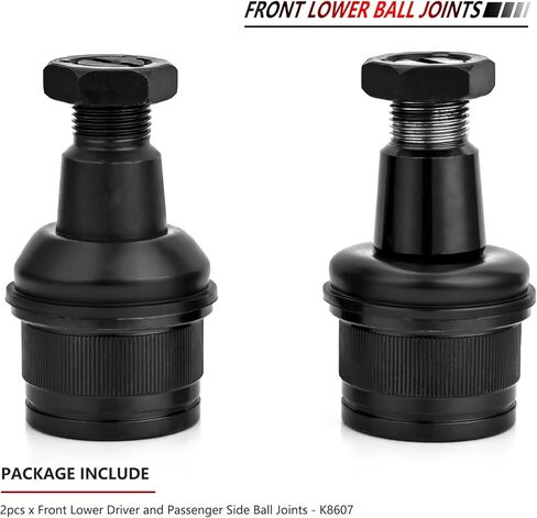 JLEO K8607 4WD مفاصل كروية أمامية سفلية لـ 1992-1997 Ford F-250/F350، 1999-2019 F-450/F-550 Super Duty، لرحلة 2000-2005، لـ 1994-1999 دودج رام 2500/3500 in Saudi Arabia