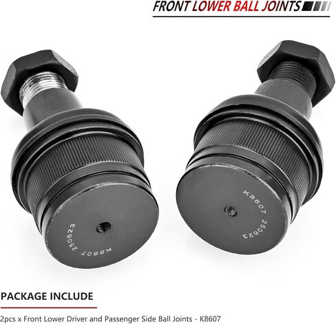 JLEO K8607 4WD مفاصل كروية أمامية سفلية لـ 1992-1997 Ford F-250/F350، 1999-2019 F-450/F-550 Super Duty، لرحلة 2000-2005، لـ 1994-1999 دودج رام 2500/3500 in Saudi Arabia