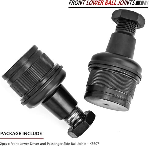 JLEO K8607 4WD مفاصل كروية أمامية سفلية لـ 1992-1997 Ford F-250/F350، 1999-2019 F-450/F-550 Super Duty، لرحلة 2000-2005، لـ 1994-1999 دودج رام 2500/3500 in Saudi Arabia