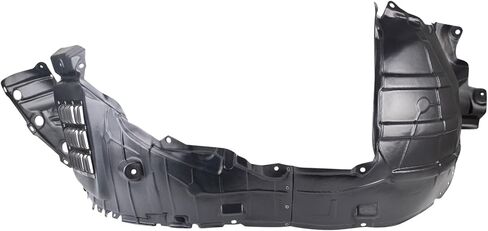 New Front Left Inner Fender Liner Black Drivers Side Compatible with INFINITI QX60 2015-2020 Compatible with Nissan Pathfinder 2015-2020 NI1248152, Replacement for BDA10268 in Saudi Arabia
