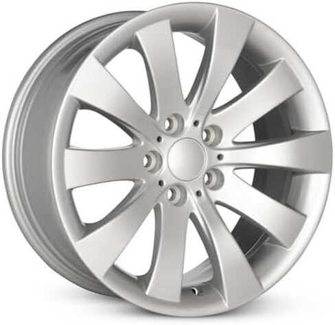 New 18x8 inch OEM Direct Replacement Aluminum Wheel for 2010-2013 BMW 535i GT 5-120mm Silver 18 in Rim 36116777777 in Saudi Arabia