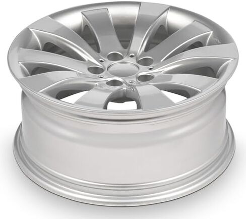 New 18x8 inch OEM Direct Replacement Aluminum Wheel for 2010-2013 BMW 535i GT 5-120mm Silver 18 in Rim 36116777777 in Saudi Arabia