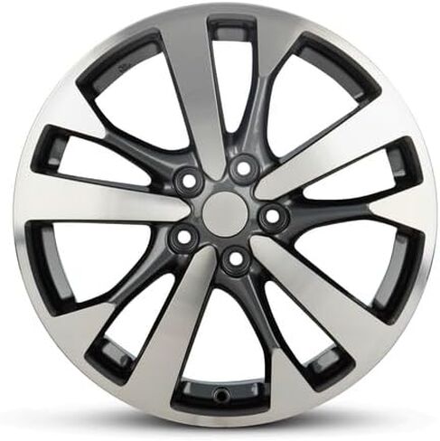 New 18x7.5 inch OEM Direct Replacement Aluminum Wheel for Nissan Altima 2016–2017 5-114.3mm Charcoal 18 in Rim DA 403009HP2B in Saudi Arabia