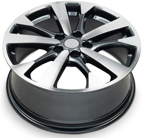 New 18x7.5 inch OEM Direct Replacement Aluminum Wheel for Nissan Altima 2016–2017 5-114.3mm Charcoal 18 in Rim DA 403009HP2B in Saudi Arabia