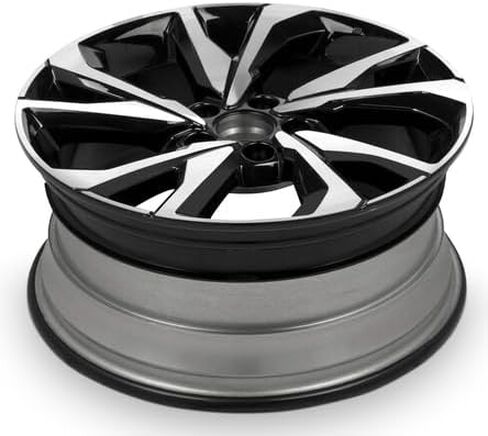 عجلة ألومنيوم بديلة جديدة مقاس 18x8 بوصة OEM مباشرة لسيارة Honda Civic 2017-2021 5-114.3 مللي متر حافة سوداء 18 بوصة 42700TBFA91 in Saudi Arabia