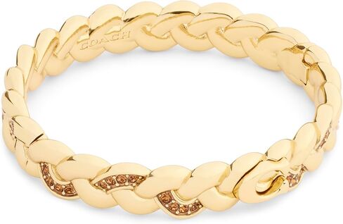 COACH Jewelry Women's Signature C Braided Bangle Bracelet in Saudi Arabia