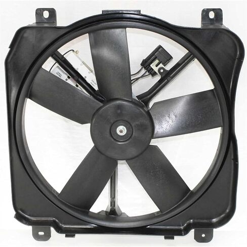Replacement Radiator Cooling Fan Assembly Set fits Buick LeSabre 19981999 Driver and Passenger Side (3.8L V6) in Saudi Arabia