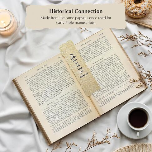 Papyrus Religious Bookmark - “The Lord Bless You and Keep You" - Christian Bible Verse Bookmark - Inspirational Religious Gift for Men & Women (3-Pack) in Saudi Arabia