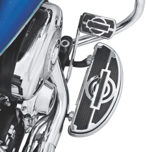 مجموعات إدراج لوحة قدم الركاب متوافقة مع Harley-Davidson Dyna Softail Touring متعددة المقاسات نصف القمر الحنين 50027-09 in Kuwait