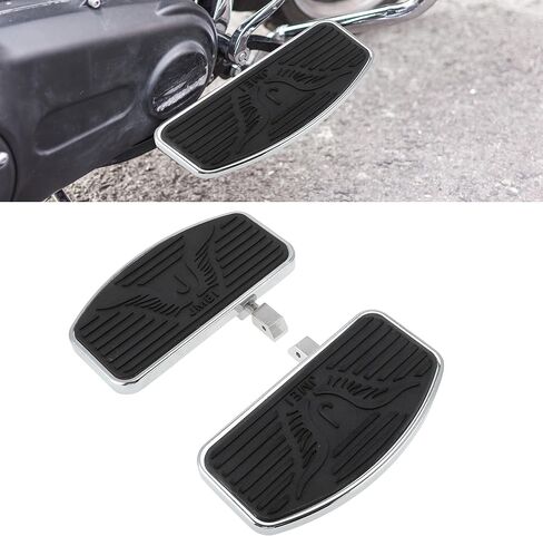Motorcycle Front Foot Pedal for Honda Magna VF250/VT250/VF750 1994-2013 for Yamaha V-STAR DragStar XVS 400/600/650/650A 1998 for Yamaha Virago XV125 XV250 XV400 1994-2013 Black in Saudi Arabia