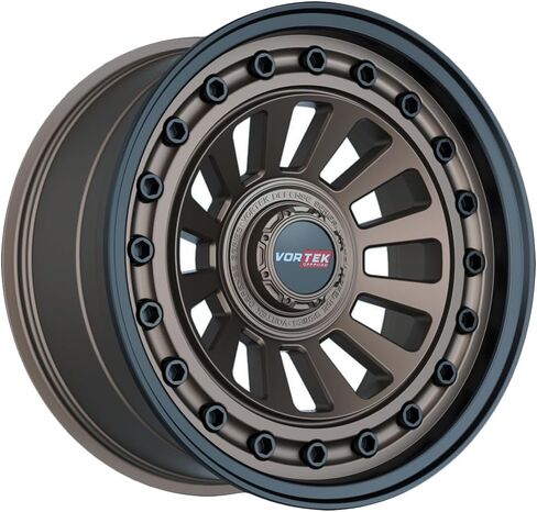 Vortek VRD-702 18x9 5x5.5"/5x150 +12mm Bronze Wheel Rim 18" Inch 7021894412MZBL in Saudi Arabia