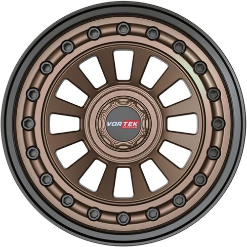 Vortek VRD-702 18x9 5x5.5"/5x150 +12mm Bronze Wheel Rim 18" Inch 7021894412MZBL in Saudi Arabia