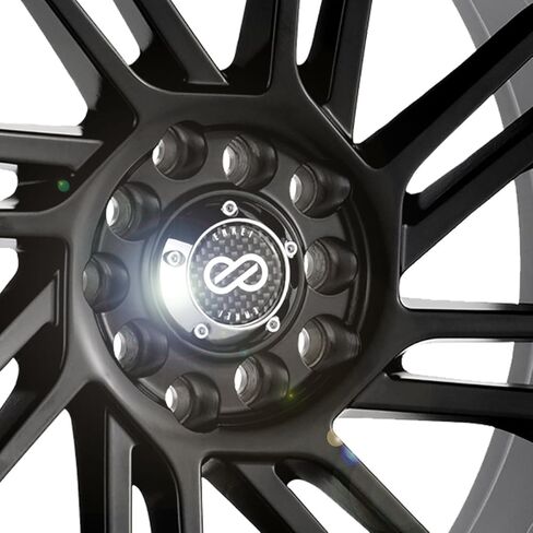 Enkei 448-875-0242BK GW8 عجلة الأداء 18x7.5 +42 5x100/114.3 طلاء أسود in Saudi Arabia