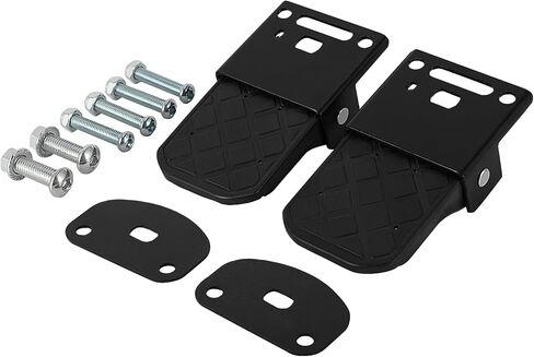 ATV Passenger Foot Rest,Universal Non-Slip Foldable Rear Passenger Footpegs Foot Peg for Most Four Wheeler like Sportsman Foreman in Saudi Arabia