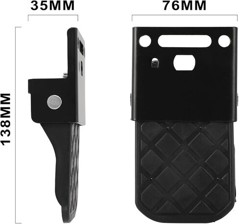 ATV Passenger Foot Rest,Universal Non-Slip Foldable Rear Passenger Footpegs Foot Peg for Most Four Wheeler like Sportsman Foreman in Saudi Arabia