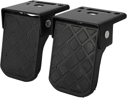 ATV Passenger Foot Rest,Universal Non-Slip Foldable Rear Passenger Footpegs Foot Peg for Most Four Wheeler like Sportsman Foreman in Saudi Arabia