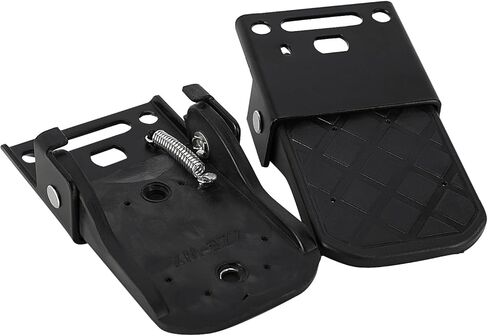 ATV Passenger Foot Rest,Universal Non-Slip Foldable Rear Passenger Footpegs Foot Peg for Most Four Wheeler like Sportsman Foreman in Saudi Arabia