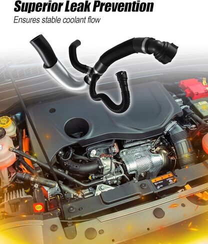 68246567AA خرطوم تبريد المحرك العلوي مناسب لسيارة Jeep Renegade 1.3L 2.4L 2015 2016 2017 2018 2019 2020 2021 استبدال 68440687AA 68246569AA in Saudi Arabia