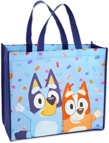 Bluey Backpack Set for Kids - Bundle with 11" Mini Backpack, Tote Bag, Stickers, More | Bluey Travel Bag Accessories for Boys and Girls in Saudi Arabia