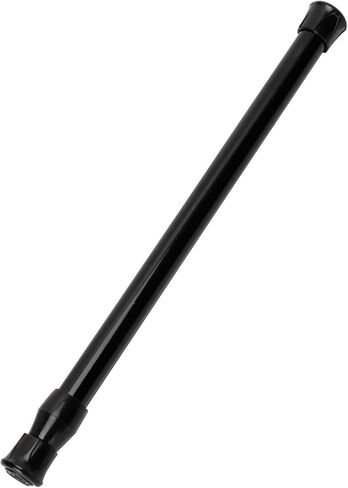 Curtain Rail, Practical Adjustable High Carbon Steel Window Curtain Rail No Drilling Telescopic Spring Tension Rod with Non Slip Foot for Kitchen Bathroom (25-40 Thin Rod with in Saudi Arabia