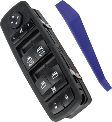 Obaee Power Window Switch Control Button Side Driver متوافق مع 2016-2018 Ram 1500 2500 3500، 2019-2021 Ram 1500 Classic، 2012 Chrysler 300، يستبدل 56046826AC، 56046826AD، 56046826AE in Saudi Arabia