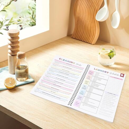 مخطط تنظيف ADHD، جدول التنظيف ومنظم قائمة المراجعة، مخطط تنظيف وتنظيم منزلي يومي أسبوعي شهري للبالغين والنساء والمراهقين in Kuwait