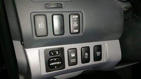 F Bomb - Push Switch with Backlit Symbol Backlight ON-Off with Connector Wire Kit Compatible with Toyota Tacoma Tundra 4Runner FJ Cruiser etc - Size 0.83 x 1.54 x 2.3 inches - Red in Saudi Arabia