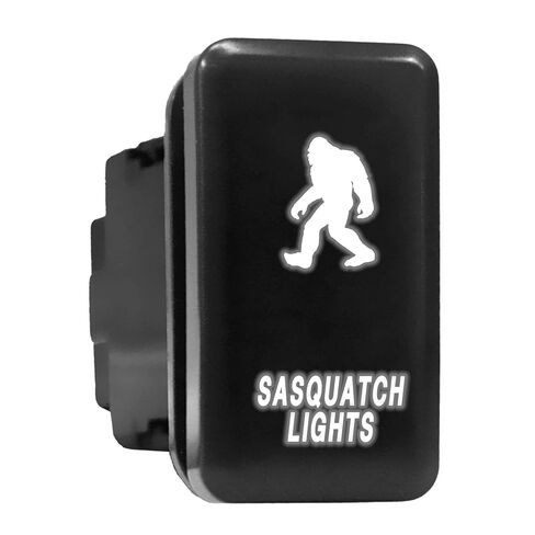 Sasquatch Lights Symbol Older Model Push Button Compatible with Toyota (/ Surface Size 1.54 x 0.83 inches) in Saudi Arabia