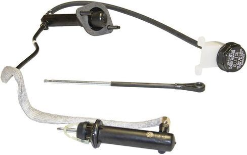 Prefilled Master And Slave Cylinder With Line works with S10 Sonoma El Base Tahoe Sls Sle Gt 1992-1993 2.8L V6 Gas Ohv in Kuwait