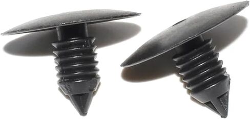 For Renault 10mm Car Hole Plastic Rivets Fasteners Fender Bumper Push Pin Clips Auto Fastener 10/20/30/40/50Pcs distintivo(20pcs) in Saudi Arabia