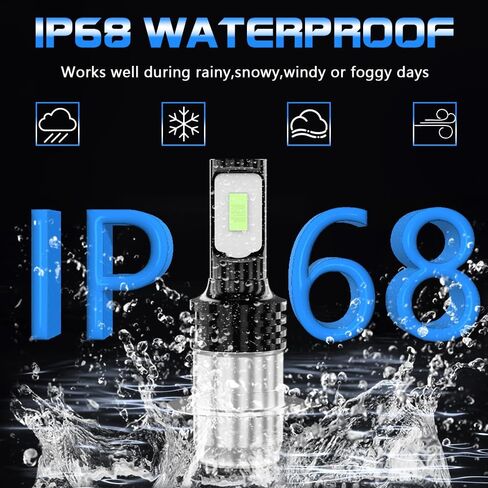 For Yamaha Bruin 250 350 2005-2006 H6 Xenon HID Hyper LED Fog Bulbs Lights,P15D H6M LED bulbs Motorcycle Bulbs 8000K Ice Blue,2pcs in Kuwait
