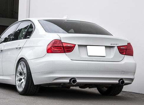 iJDMTOY غطاء غطاء خطاف سحب المصد الخلفي متوافق مع 2009-2012 BMW LCI موديل E90 3 Series 328i 335i 4 أبواب سيدان، إلخ in Saudi Arabia