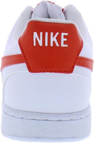 حذاء Nike Court Vision Lo Nn الرجالي مقاس 12، اللون: أبيض سحابي/أحمر بيكانتي-أبيض in Saudi Arabia