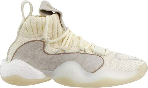 adidas Men’s Crazy BYW X Sneakers, Cream White, Size 12 in Saudi Arabia