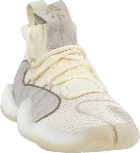 adidas Men’s Crazy BYW X Sneakers, Cream White, Size 12 in Saudi Arabia