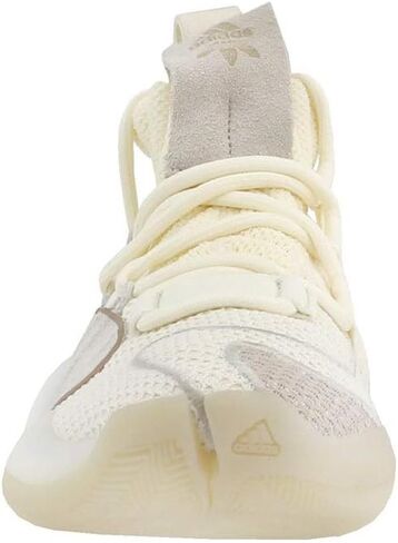 adidas Men’s Crazy BYW X Sneakers, Cream White, Size 12 in Saudi Arabia