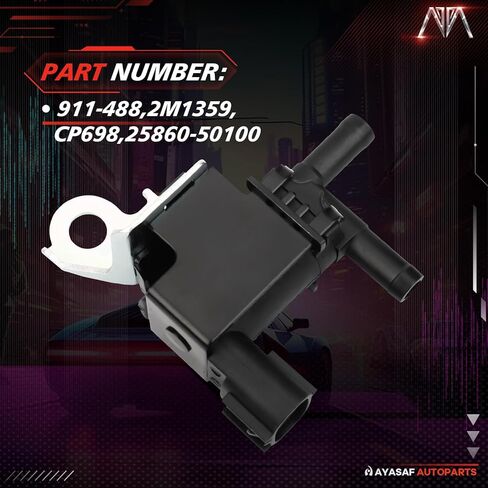 MAYASAF 911-488 Vapor Canister Purge Solenoid Valve fits for Toyota Land Cruiser 1998-2005, Sequoia 2001-2004, for Lexus GS400//GS430 2001-2005/LS400/LS430/LX470/SC400/SC430 in Saudi Arabia