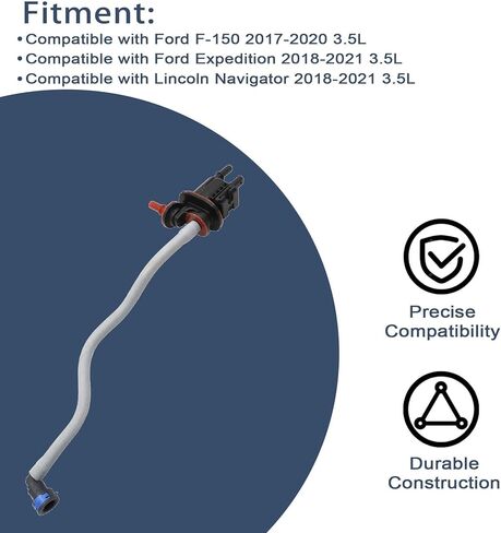 FZJDSD Fuel Vapor Canister Purge Solenoid Control Valve HL34-9B325-AB Compatible with Ford F-150 2017-2020 Expedition 2018-2021 Compatible with Lincoln Navigator 2018-2021 3.5L Replace JL3Z-9B325-D in Saudi Arabia