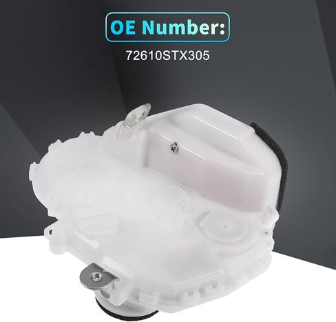 X AUTOHAUX Replacement Rear Right Passenger Side Power Door Lock Actuator Motor for Acura TL 2009-2014 for Acura MDX 2007-2013 Door Latch Actuator Assembly Replace No.72610STX305 White in Saudi Arabia