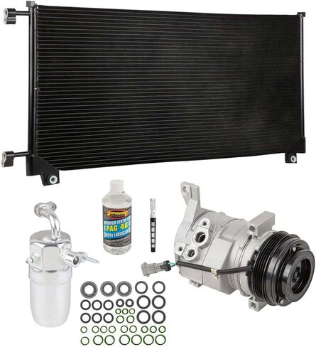 A/C Kit w/AC Compressor Condenser & Drier For Chevy Tahoe Suburban Avalanche GMC Yukon Cadillac Escalade 2003-2006 - BuyAutoParts 60-82435CK New in Saudi Arabia