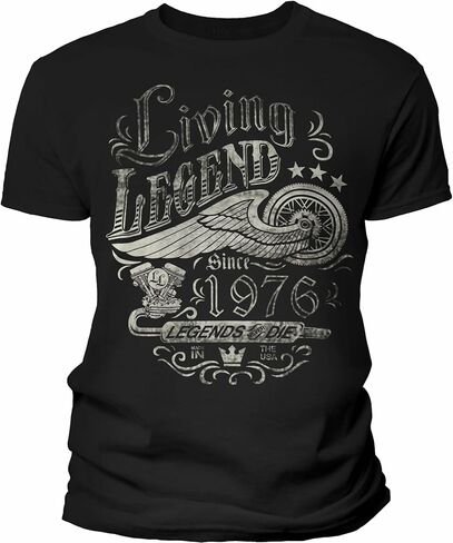 ShirtInvaders 50th Birthday Gift for Men - 1976 Birthday Gift for Men in Saudi Arabia